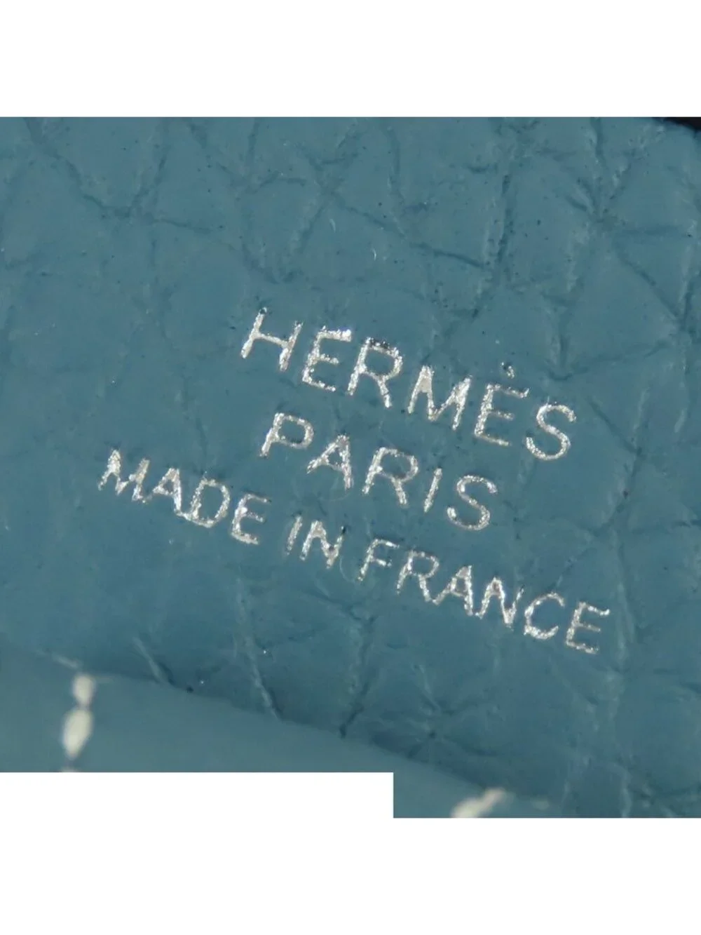 Hermes Evelyne TPM New Blue Jean Silver Taurillon Shoulder Bag